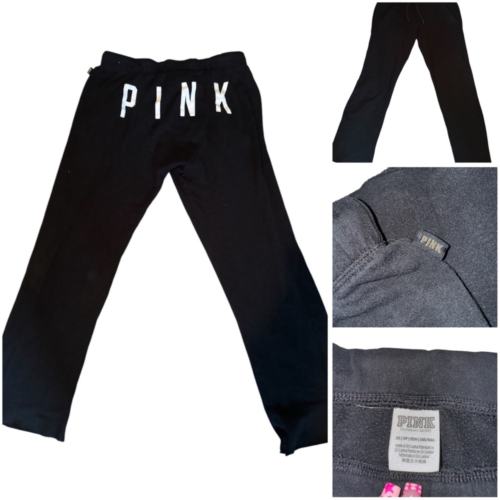 PINK Victoria's Secret Black Kids Sweatpants